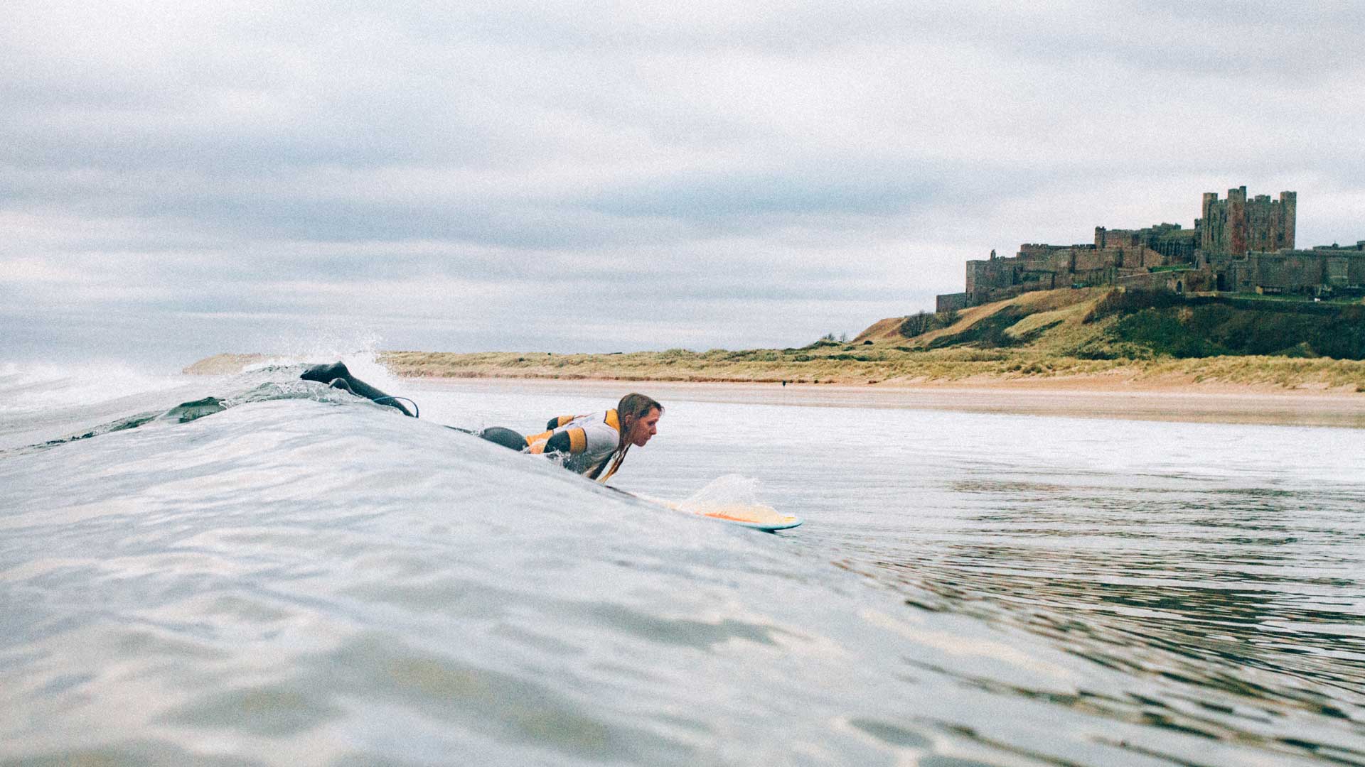 surf lessons in Bamburgh