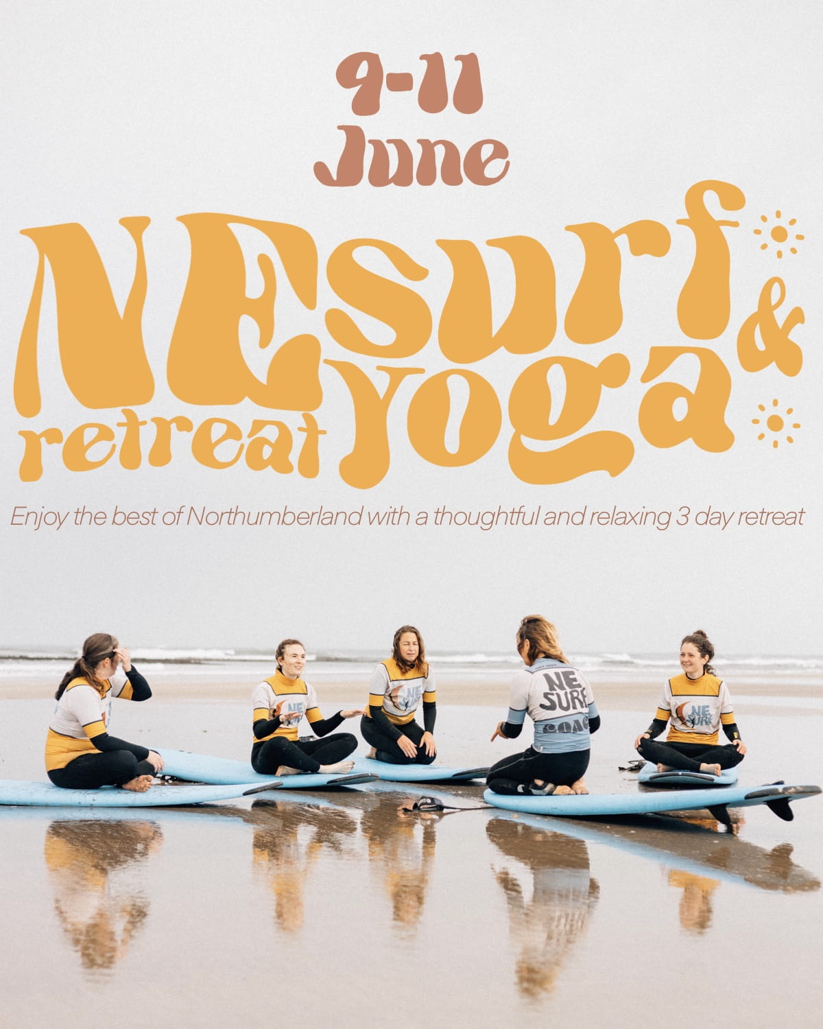 NE surf and yoga retreat